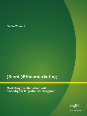 cover image of (Semi-)Ethnomarketing